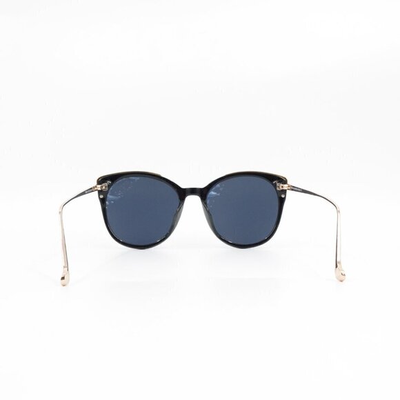 Tom Ford TF641 Round Sunglasses Black and Blue OS - Picture 5 of 11